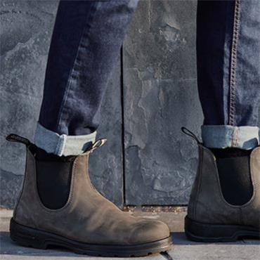 BLUNDSTONE WOMENS CHELSEA ANKLE BOOT - CLAY